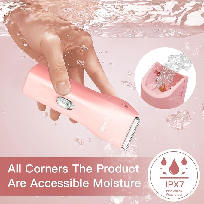 Dog Clippers,Quiet Washable USB Rechargeable Cordless Dog Grooming Kit,Electric Pets Hair Trimmers Shaver Shears for Dogs and Cats-PawvioPets