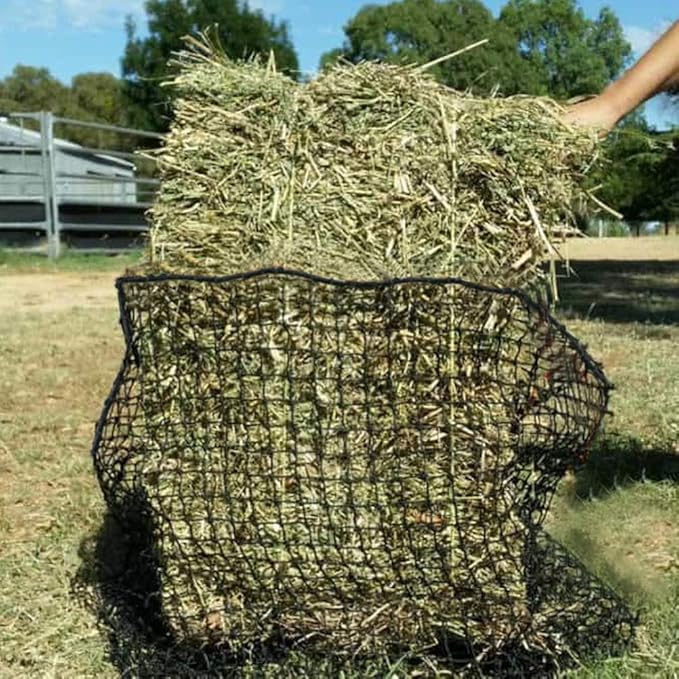 Aoneky Bale Hay Net -Average Feed Haynet for Horses-PawvioPets