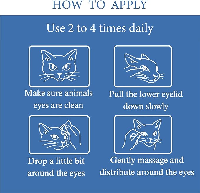 Eye Health Cream for Cats, Dogs, Pets, Cattle, Sheep, Horse, Bird 1/8 oz /3.5gr - 1Pcs-PawvioPets