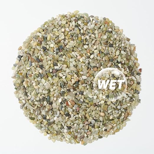 5 LBS Decorative Jade Stones – Ideal for Succulent Cactus Plants, Vase Fillers, Fish Tanks, and Landscaping Projects. 1/5 Inch Stones Promote Healthy Plant Growth (Jade, 5 Pounds)-PawvioPets