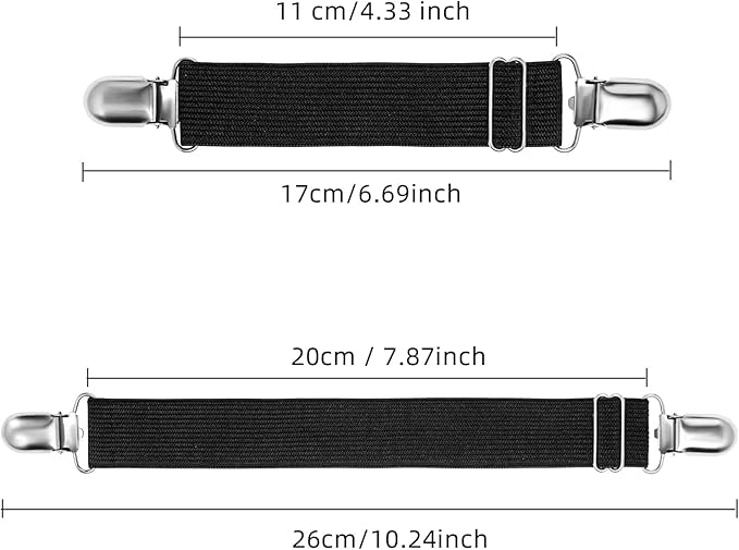 Adjustable Boot Straps Pant Stirrups Clips Boot Clips-PawvioPets