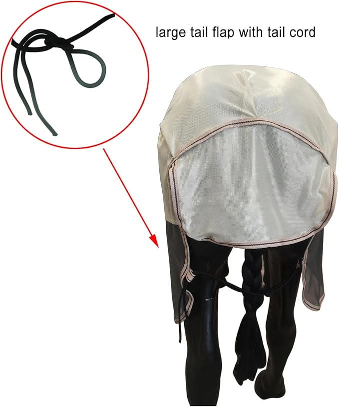 BARN & STABLE Breathable and UV Protective Horse Fly Sheets Tear-Resistant Mesh Fly Sheets for Horse Comfy Equine Summer Sheets with Removable Web Leg Straps-PawvioPets