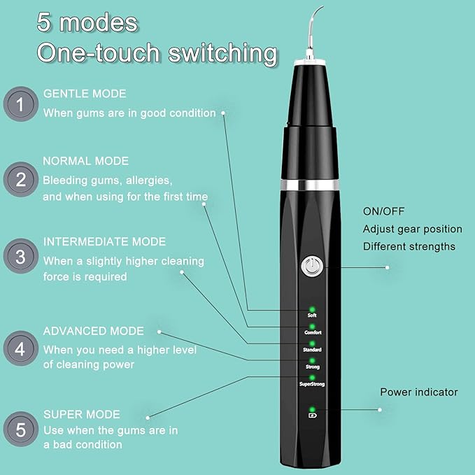 Dog Plaque Tartar Remover Pet Ultrasonic Cleaner Cat Tooth Cleaning for Cat Dog Dental Care-PawvioPets