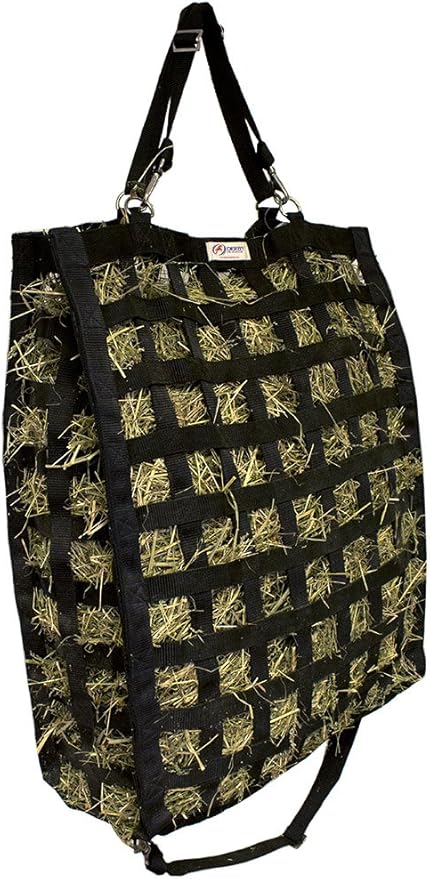 Derby Originals Superior Slow Feeder Horse Hay Bag with Super Tough Bottom and 1 Year Warranty-PawvioPets