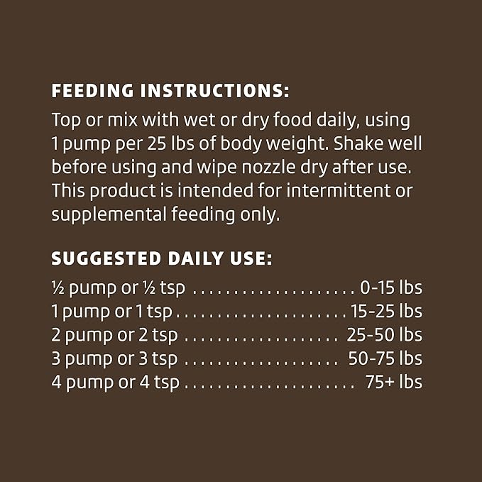 Amazon Brand - Wonder Bound Wild Alaskan Salmon Oil - Skin and Coat Support, Omega 3 Supplement for Dog and Cat , 16 fl oz-PawvioPets