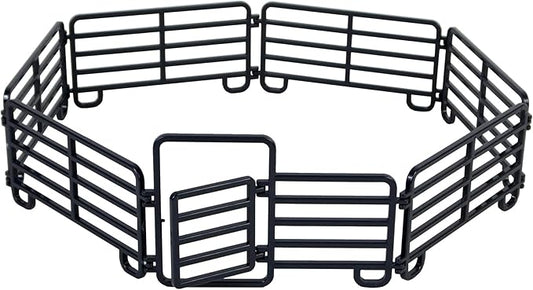 Big Country Toys 7-Piece Corral Fence Panel Set - 1:20 Scale - Farm Toys - Toy Fence Panels-PawvioPets