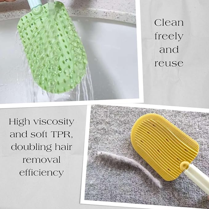 Cat Brush for Shedding,Cat Brushes for Indoor cats,Soft Comb, Short or Long Haired Cats,Pet Grooming,Bath and Massage Brush(3 pcs)-PawvioPets