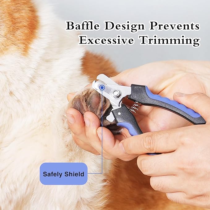 Dog Nail Grinder Quiet: Silent Grind Pro Dog Nail Trimmers - Cat Nail Clippers for Indoor Cats - Dog Nail Trimmers for Large Medium Small Dogs and Cats-PawvioPets