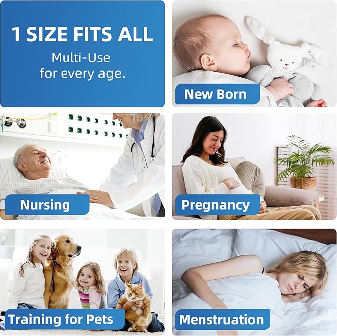 50 Count Extra Large Chucks 36"x36" Thicken Elderly Adults Incontinence Bed Pads Disposable, Heavy Duty Absorbency Underpads Waterproof, XXL Extra Large Puppy Pee Training Pad-PawvioPets