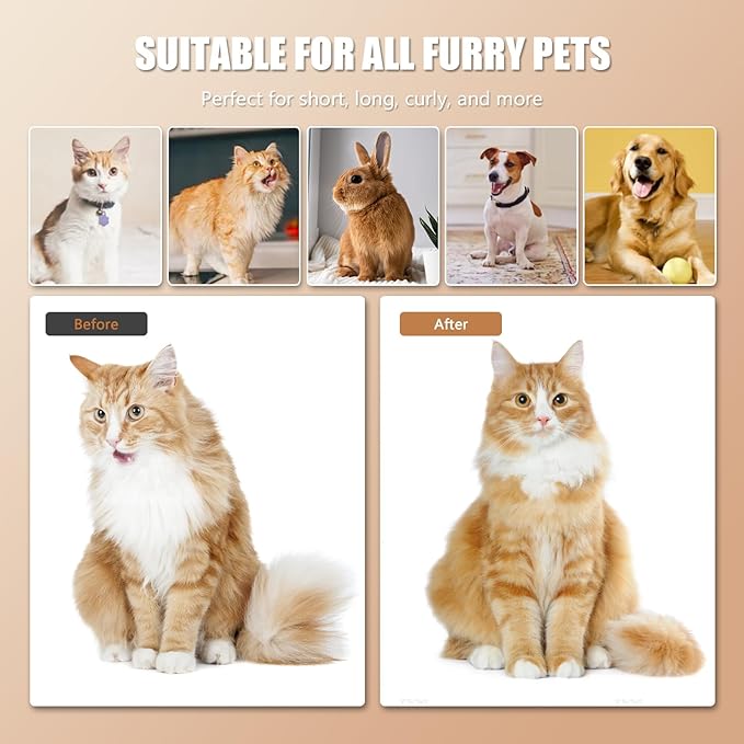 Cloud Care Cat Brush for Indoor Cat Steam Brush for Shedding Spritz Defur Comb for Cats Dogs Steam Brushes for Long Short Hair Cats Dogs Pet Steam Brushes for Massage Grooming Self-Cleaning-PawvioPets