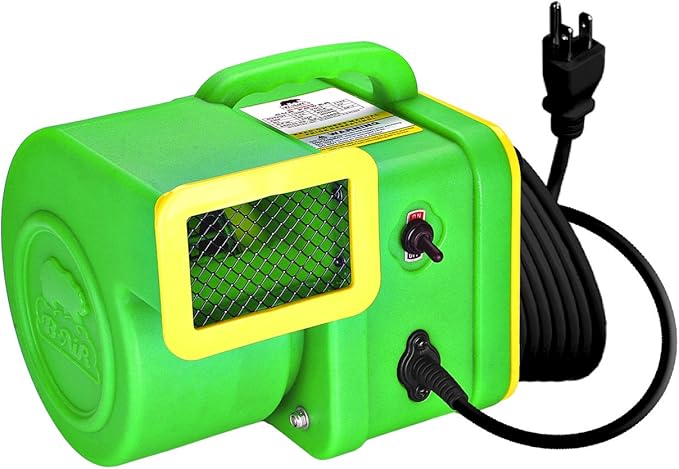 B-Air Pet Dryer | Heat Free Cage Dryer for Dog Grooming | Cub ETL Approved, Green-PawvioPets