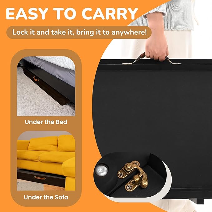 Dog Ramp for Bed, 5 Level Adjustable Dog Ramp for High Beds, Upgrade Rubber Mat High Traction Ramp with Safety Rails, Folding Pet Ramp for Bed, Couch,SUV, Natural Wood Pet Ramp for Small & Old Dogs-PawvioPets