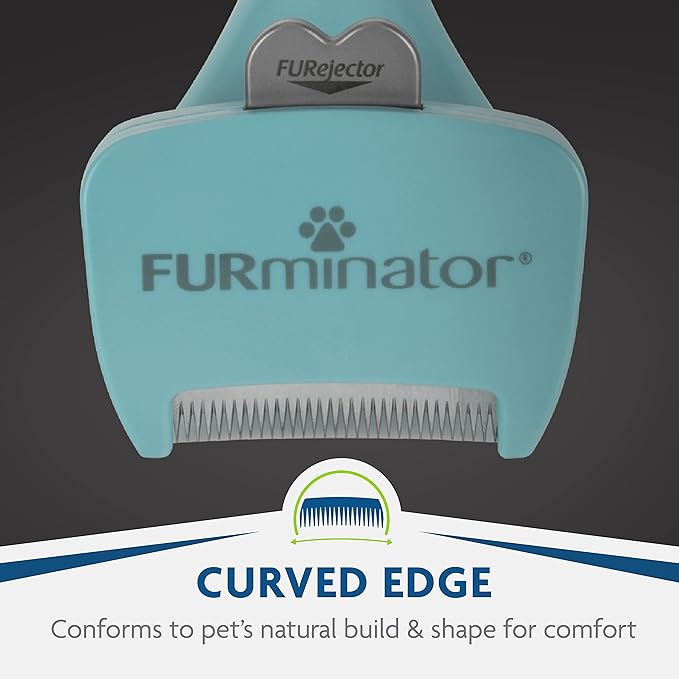 FURminator deShedding Tool for Cats, Small-PawvioPets
