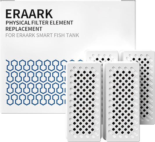 Filter Media Replacement Physical Filter cartridges Smart Fish Tank 4-Pack (4pack Physical Filter)-PawvioPets