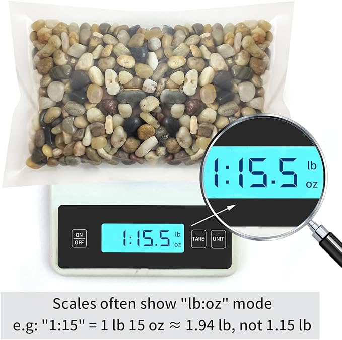 2 Pounds Pebbles for Plants, 3/8 Inch Polished Pea Gravel. Decorative Stones River Rocks for Succulent Soil Cover, Cactus, Aquarium, Vase and Outdoor Garden Landscaping-PawvioPets