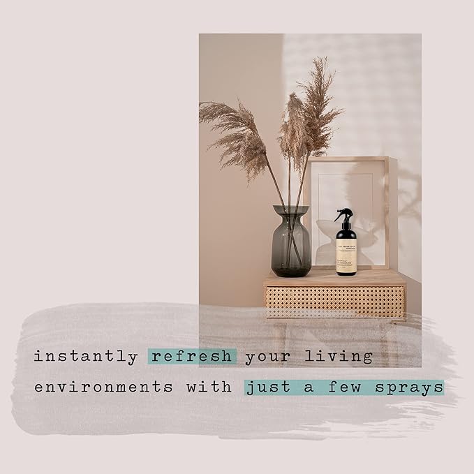 Air Essentials Air Freshener & Odor Eliminator Spray - 12 oz, Pack of 2 - Made with Pure Essential Oils - Lavender Blossom Scent-PawvioPets