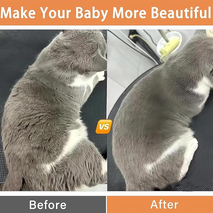 4 in 1 Cat Steam Brush,cat brushes for indoor cats,Rechargeable Steam Cat with Steam,Anti-Static Steam Pet Brushes for Dogs Cats(Khaki)-PawvioPets