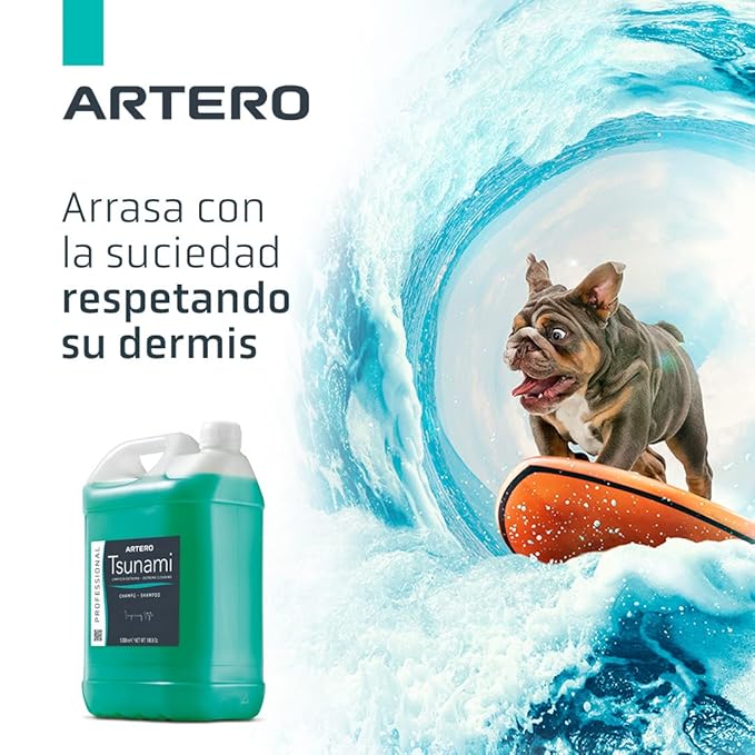 Artero Tsunami Shampoo-PawvioPets