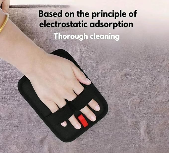 2 Pcs,Pet Removal Gloves for Dog&Cat， Electrostatic Pet Hair Remover， Pet Removal Gloves， Pet Hair Remover for Furniture， Reusable Pet Hair Remover，-PawvioPets