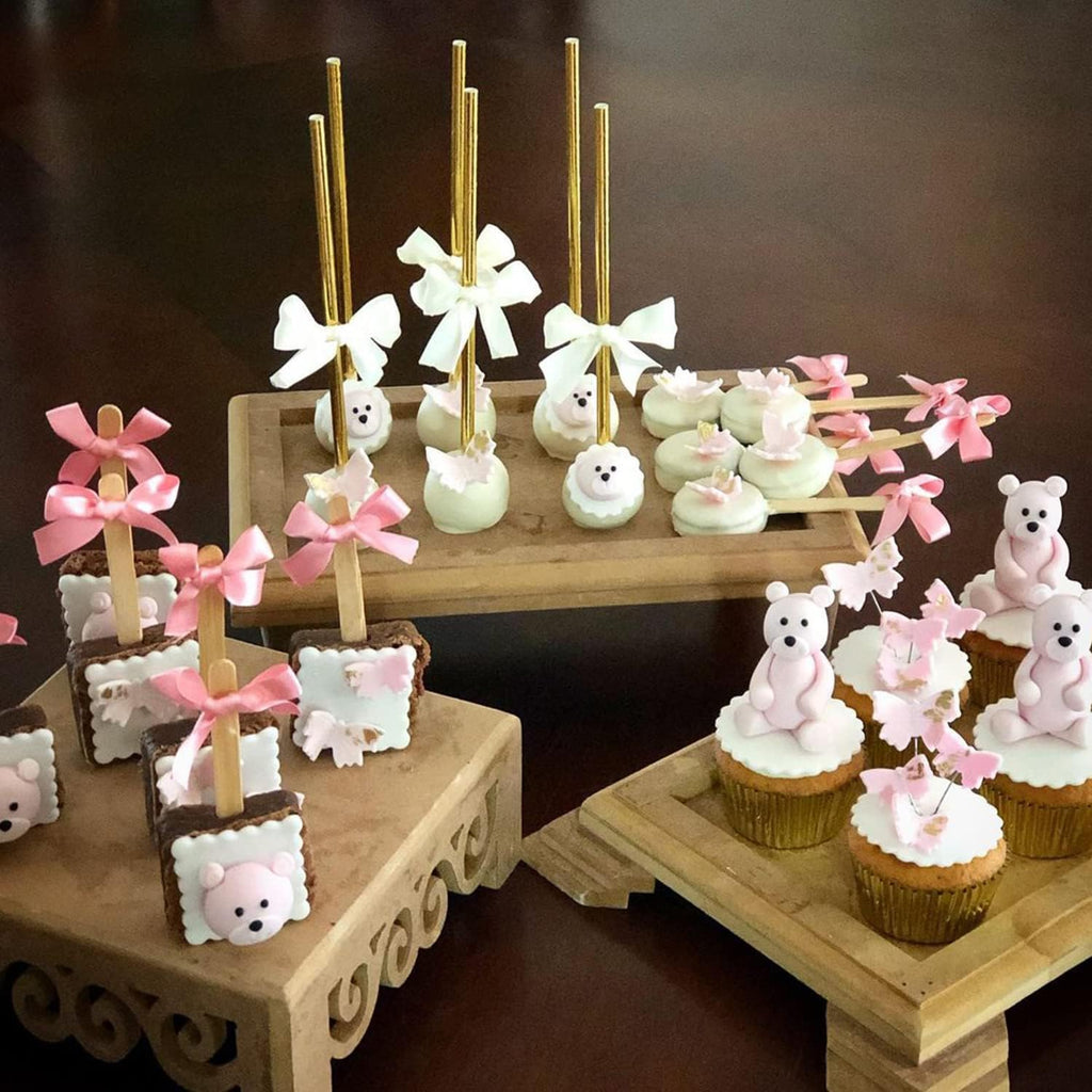 Bear Silicone Molds, AIMEIKI 5 Pcs 3D Bear Silicone Fondant Molds for Chocolate Decorating Cake Candy Gum Paste Polymer Clay Crafting Projects