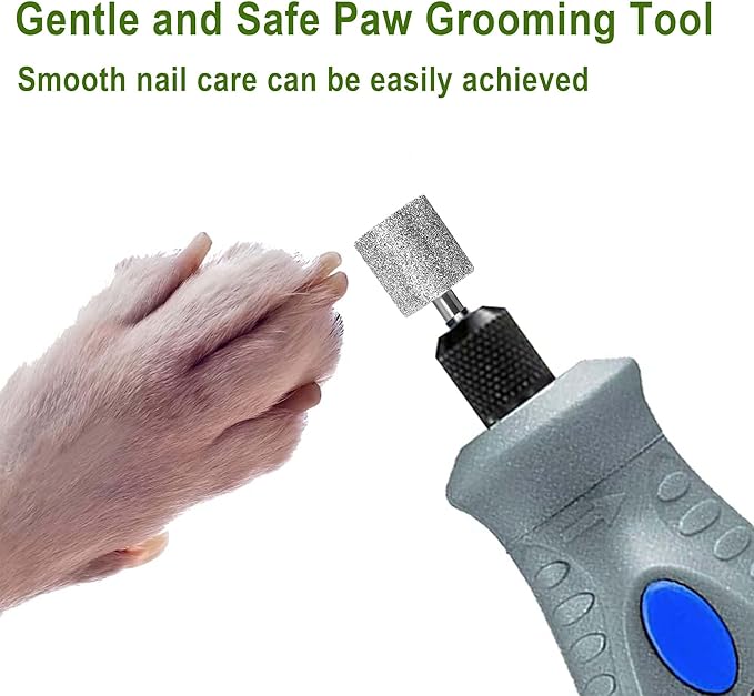 Diamond Dog Nail, 1/8'' Nail Tool for Dogs, for Animals Nail Care & Home Grinder Tools for Dogs and Animals-PawvioPets