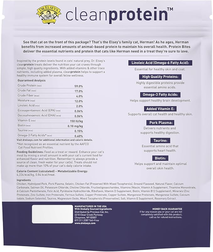 Dr. Elsey's cleanprotein Protein Bites Chicken 6 oz.-PawvioPets