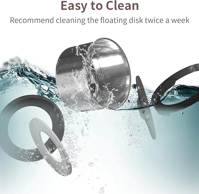 10L Dog Water Bowl No Spill 2.6 Gallon Super Large Capacity Stainless Steel No Splash Dog Bowls 338oz Slow Drinking Feeder with Non-Slip Base Pet Water Dispenser for Dogs-PawvioPets