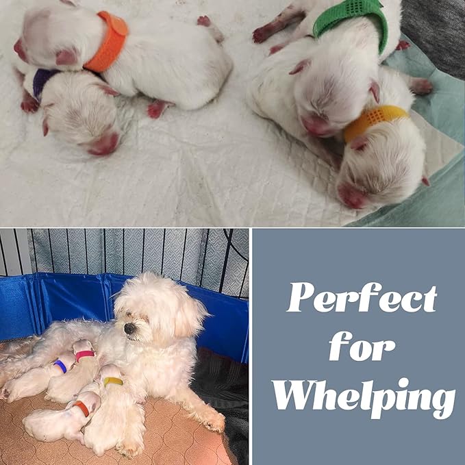 Artilife Whelping Box for Dogs Birthing,Welping Box Whelping Pen Whelping Box for Puppies Whelping Supplies-PawvioPets