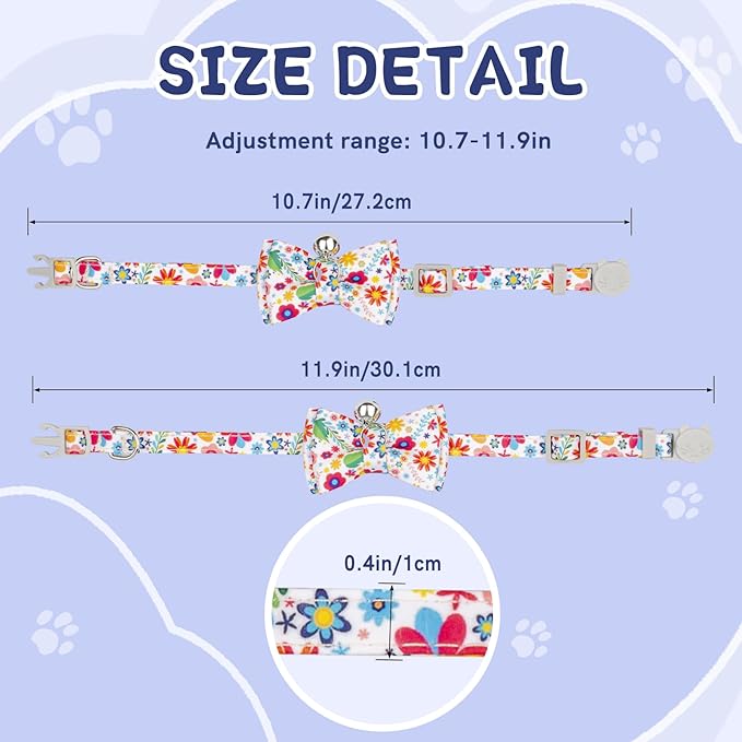 Cat Cone Collar Soft, Adjustable Protective Cats Neck Recovery Cones After Surgery-PawvioPets