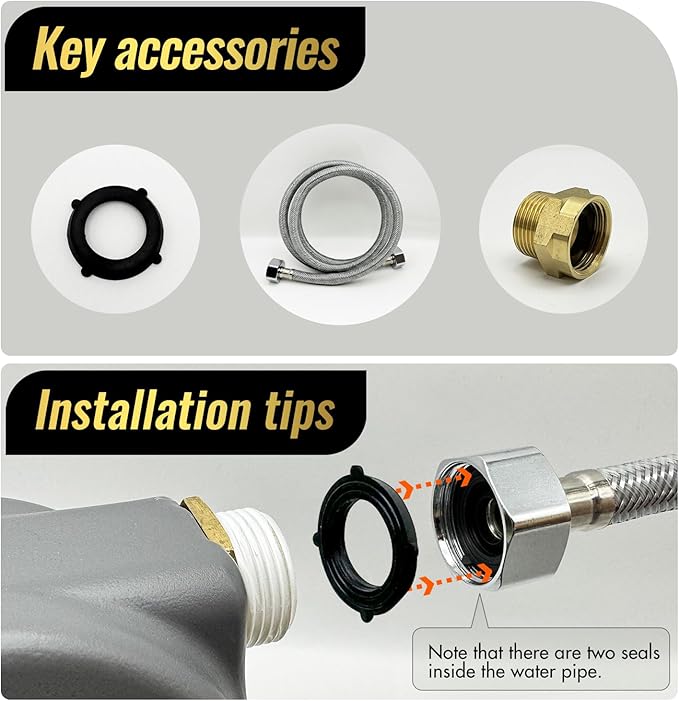 135OZ Automatic Water Dispenser for Large Dogs Patented Outdoor Dog Water Bowl Dispenser Automatic Dog Feeder Fit 3/4'' GHT Faucet Dog Waterer Include Water Hose Extra-Large Drinking Area-PawvioPets