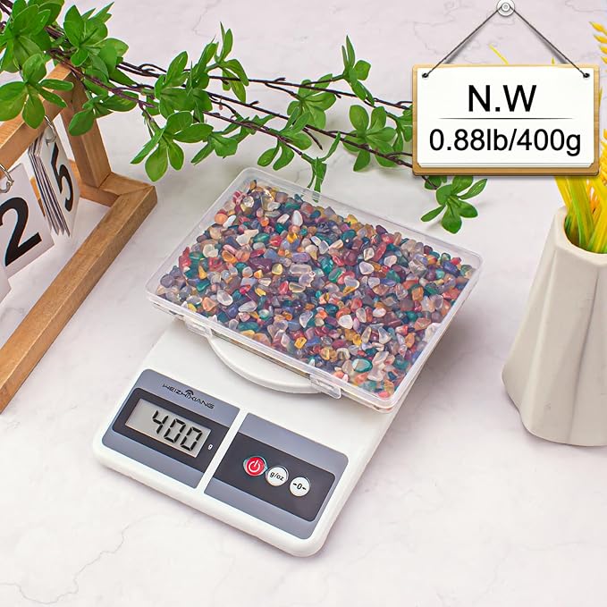 Colorful Agate Crushed Stone Crystal Chips Bulk Irregular Shaped Aquarium Decor Rocks Gravel Pebbles Stones Polished Tumbled for Crafts|Fish Turtle Tank|Home Decoration - 0.88 Lbs-PawvioPets