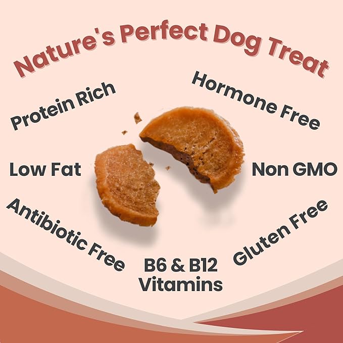 Farm To Pet - Dog Treats Chicken & Turkey Chip Protein Value Pack, 100% All Natural, Single Ingredient Training Treats, Made in USA, for Small, Medium, and Large Dogs-PawvioPets