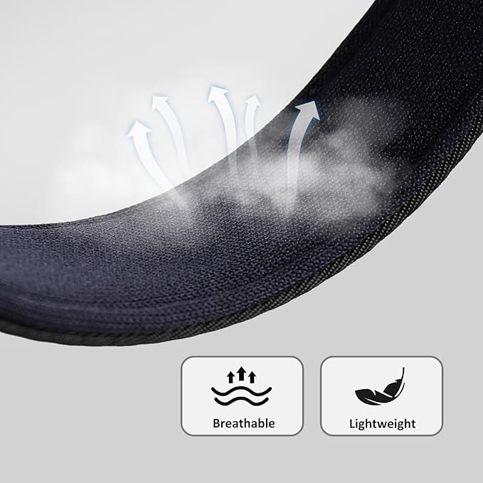 Didog Soft Padded Dog Collars for Small Dogs, Colorful and Durable Dog Collar with Quick Release Buckle, Light and Breathable for Daily Walking, Black, S-PawvioPets