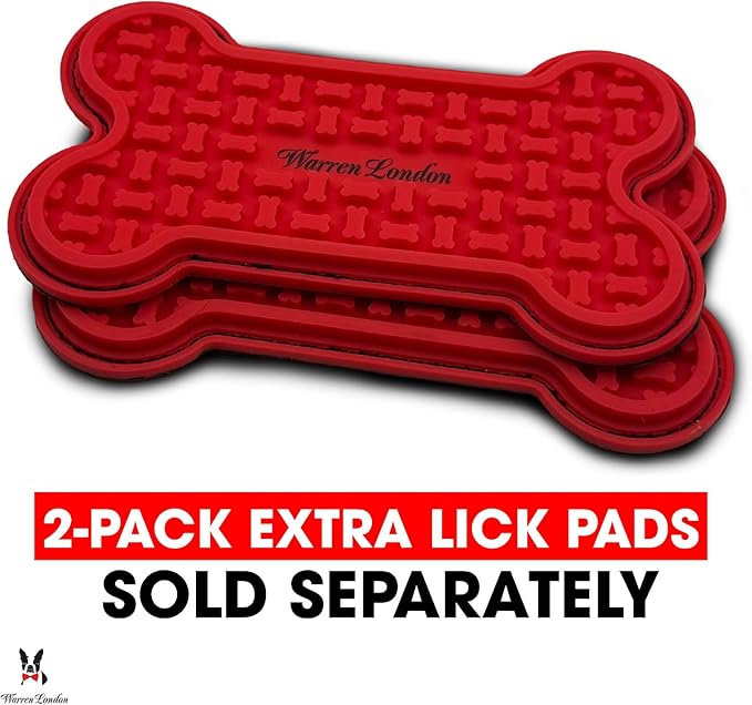 Distract-A-Hat ™ by Warren London - Dog Grooming Distraction Lick Hat for Nail Clipping and Grooming – Adjustable Fit with Adhesive Dog Lick Pad, Spreader & Cleaning Brush Included-PawvioPets