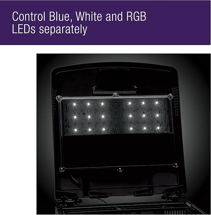 Coralife LED BioCube Aquarium Fish Tank Kit for Saltwater, Marine, Reef or Live Plants, 16 Gallon-PawvioPets