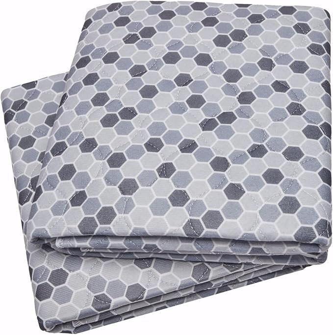 Caldwell's Pet Supply Co. 30x36 Potty Pads, Washable Pee Pads for Dogs, Reusable Pee Pad for Dogs, Puppy Potty Mat, Whelping Rug, Reusable Puppy Mat, Waterproof Rug for Dog, Medium (Set of 2)-PawvioPets