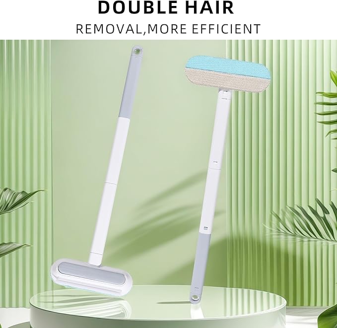 4-in-1 Pet Deshedding Tool for Cats and Dogs, a Multi-Functional pet Hair Remover. This extendable Dog and cat Hair Removal Brush is Suitable for Furniture, Sofas, and Carpets-PawvioPets