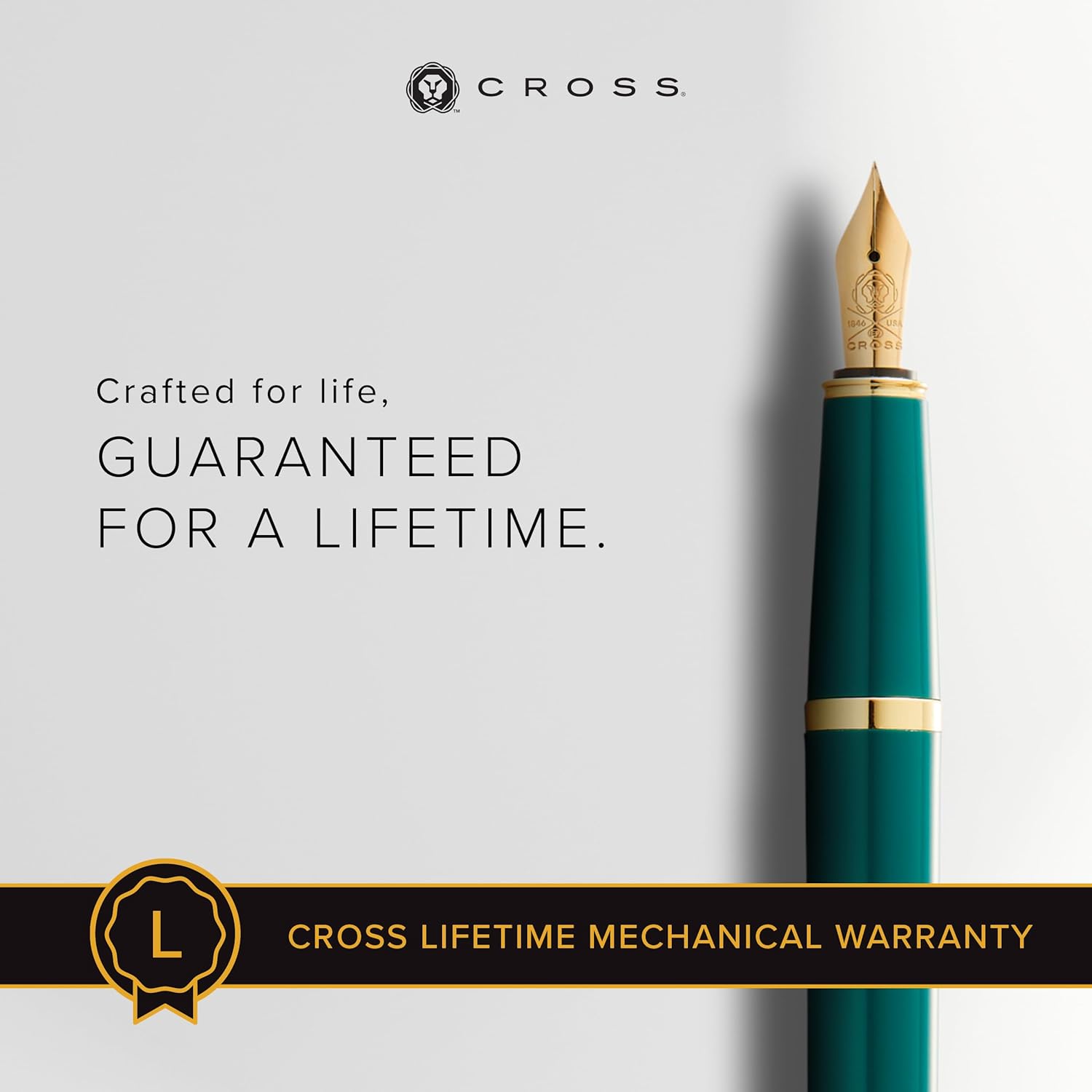 Cross Bailey Light Refillable Fountain Presented in a Everyday Gift Box - Extra fine nib