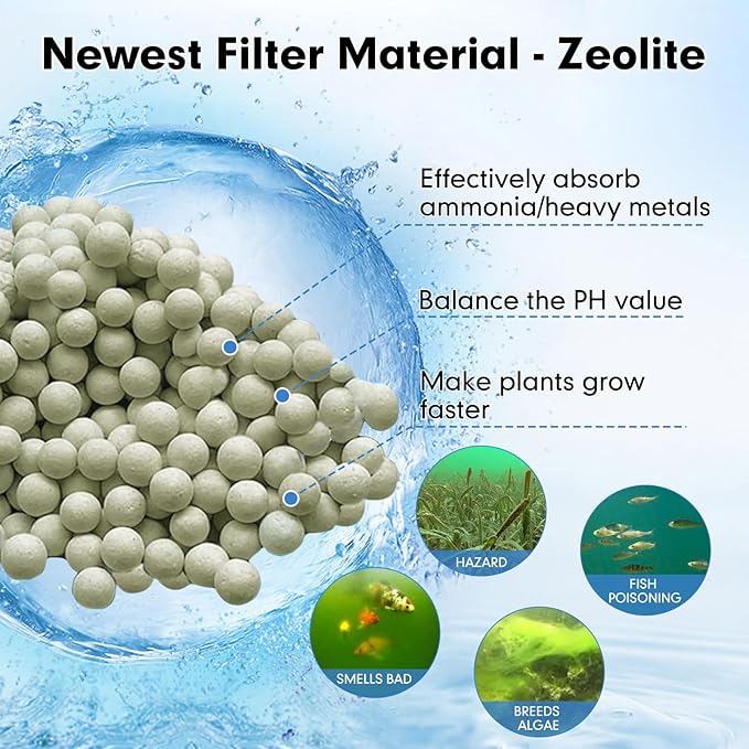 fishkeeper 6 Pack Large Filter Cartridges Compatible with Tetra Whisper Bio-Bag Filters Replacement Filter Cartridges for Whisper Power Filters 20i/40i /IQ20/30/45/60 PF20/30/40/60(Ready to Use)-PawvioPets