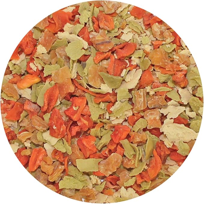 Exotic Nutrition Veggie Blend - Healthy Natural Mixed Dried Vegetable Treat - Sweet Potatoes, Carrots, Peas - for Degus, Chinchillas, Sugar Gliders, Hedgehogs, Guinea Pigs & Small Pets… (3 Pound)-PawvioPets