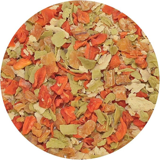 Exotic Nutrition Veggie Blend - Healthy Natural Mixed Dried Vegetable Treat - Sweet Potatoes, Carrots, Peas - for Degus, Chinchillas, Sugar Gliders, Hedgehogs, Guinea Pigs & Small Pets… (3 Pound)-PawvioPets