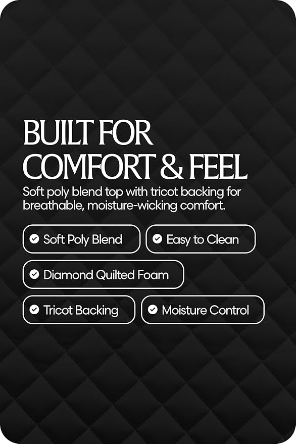 Equinavia Harstad Dressage Saddle Pad | Classic & Durable | Moisture-Wicking Tricot Backing-PawvioPets