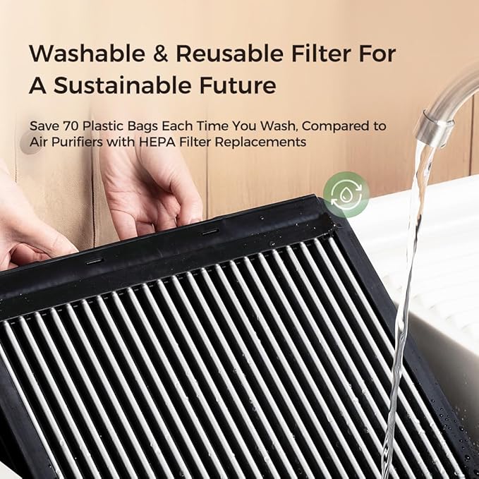 Airdog X5 Pet Air Purifier – TPA Technology Up to 20X More Effective than HEPA, Ideal for Rooms Up to 1614 sqft - Washable Filter and Whisper Quiet-PawvioPets