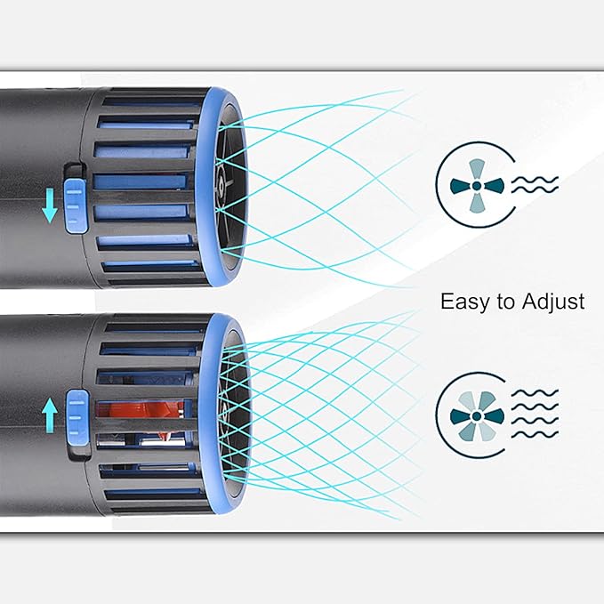 Carefree Fish Magnetic Aquarium Wave Maker 3W 800Gph Quiet and Strong Powerhead Submersible Water Circulation Pump 360° Adjustable for Freshwater and Saltwater-PawvioPets