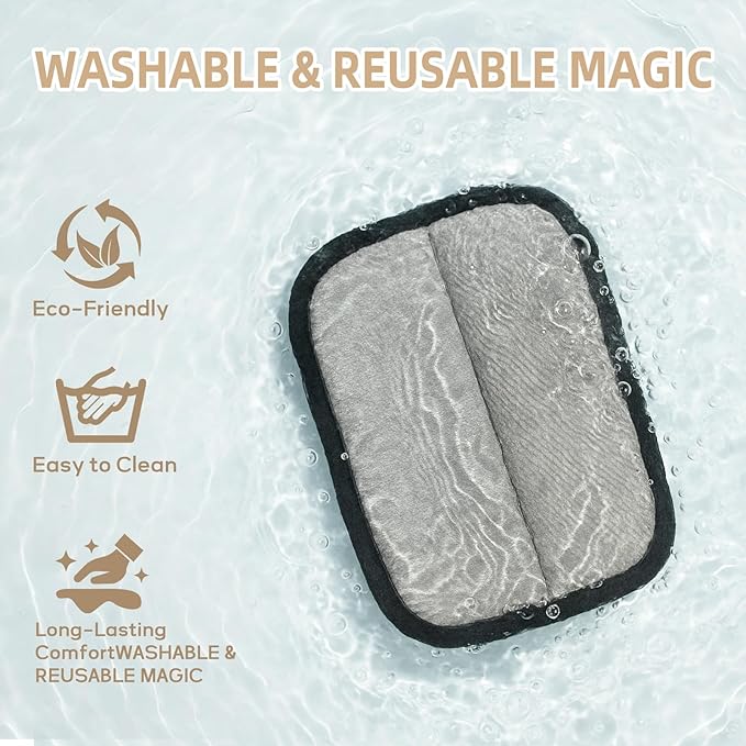 2𝑷𝒄𝒔 Pet Hair Removal Glove for Cats & Dogs, Newly Pro Five-Finger Electrostatic Pet Hair Remover Gloves, Reusable & Washable Magic Brush Pet Hair Removal Tool for Couch, Clothing, Carpet, Car Seat-PawvioPets