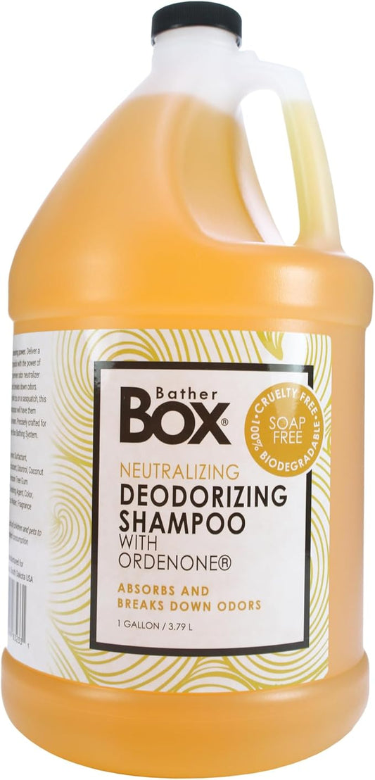 Deodorizing Dog Shampoo, 1 Gallon - Odor Eliminator, Eliminates Stinky, Smelly Pet Odors, Deodorizes Pet Odors and Freshens, Professional Grooming Grade-PawvioPets