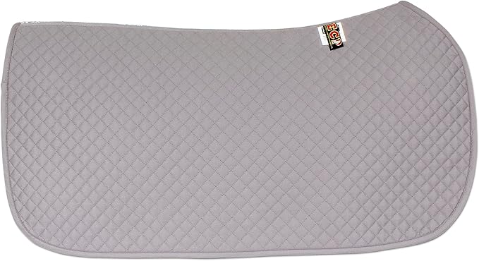 ECP Equine Comfort Products All Purpose Diamond Quilted Western Saddle Pad for Injury Prevention, Breathable, Hypoallergenic, Shock-Absorbing Cushion for Horse Comfort-PawvioPets