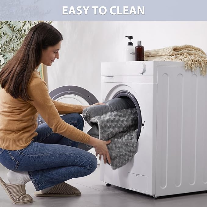 BFPETHOME Dog Beds for Large Dogs, Orthopedic Dog Bed for Medium Large Dogs,Big Waterproof Couch Pet Bed with Removable Washable Cover-PawvioPets