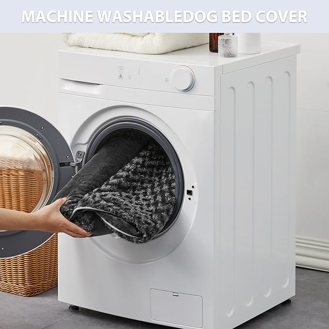 BFPETHOME Dog Beds for Large Dogs, Orthopedic Dog Bed for Medium Large Dogs,Big Waterproof Couch Pet Bed with Removable Washable Cover-PawvioPets