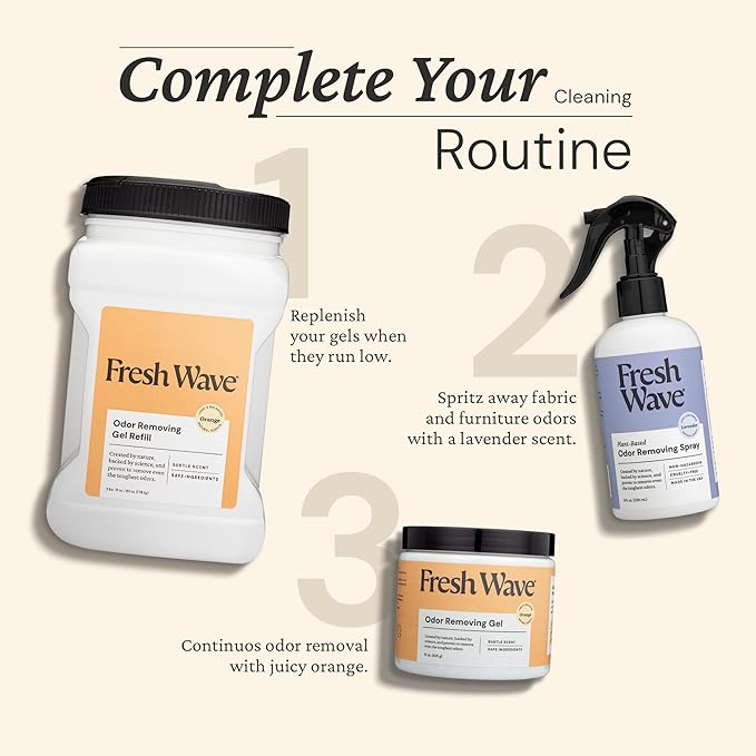 Fresh Wave Orange Odor Removing Gel Refill, 63 oz-PawvioPets